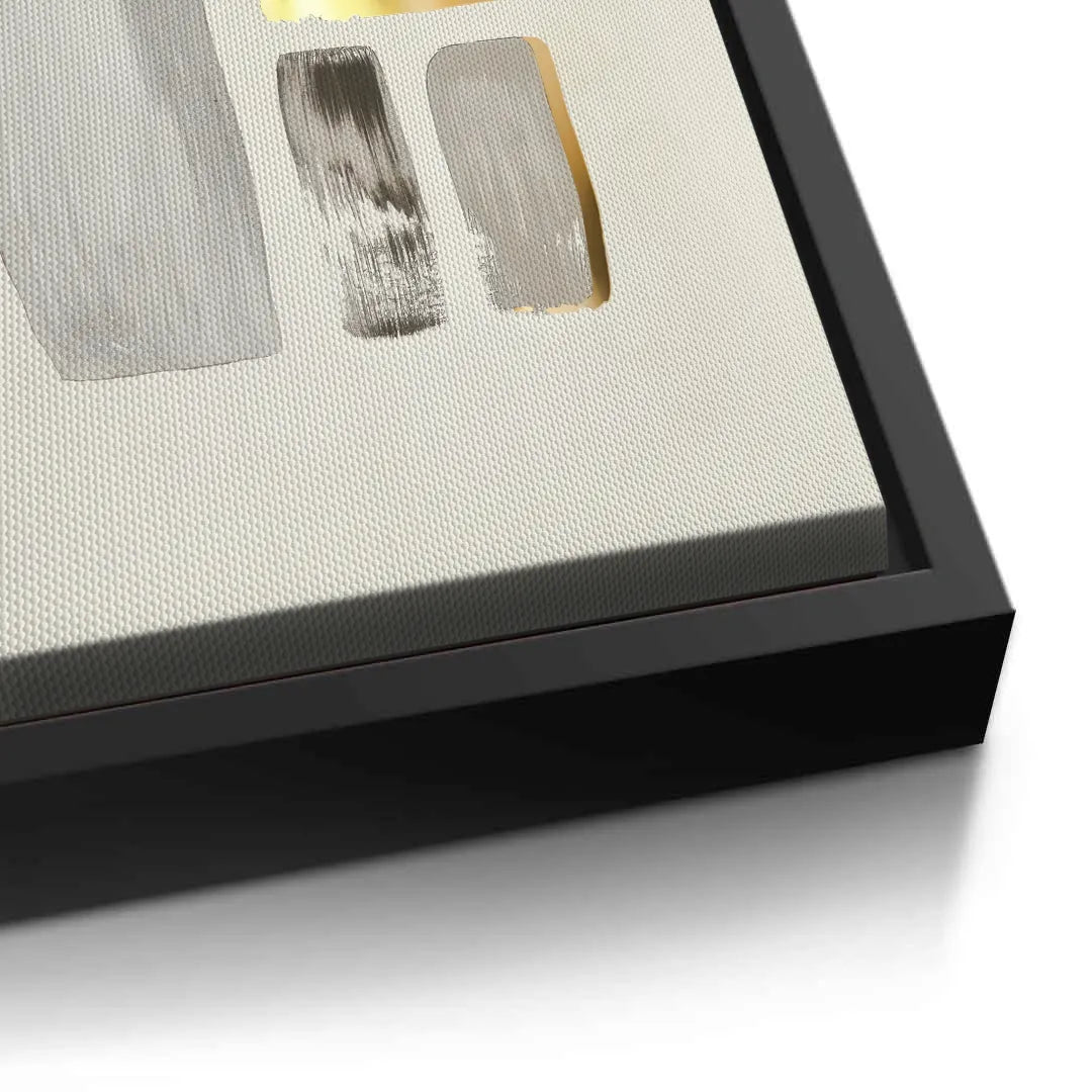 2Abstract Brushstroke Set of 2 - Canvas