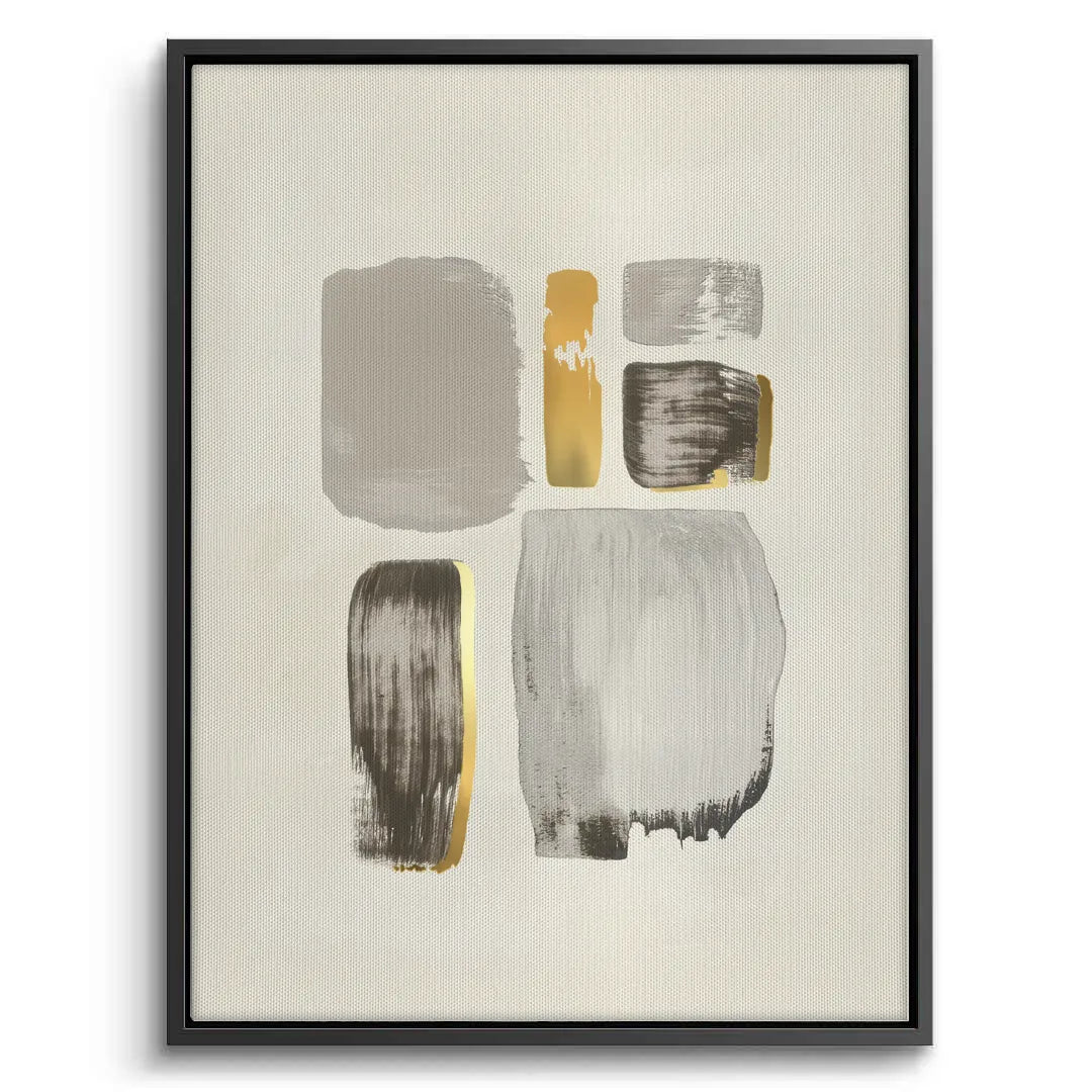 2Abstract Brushstroke Set of 2 - Canvas