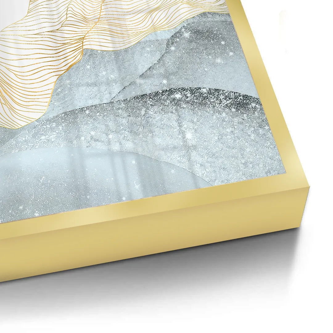 2Abstract Mountain Set of 2 - Fine Art