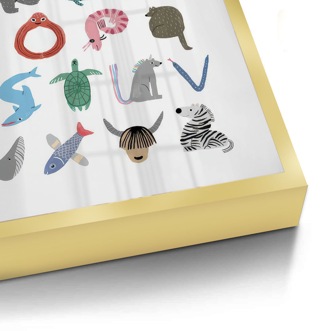 2Animal Alphabet - Fine Art