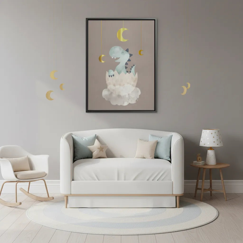 2Baby Dinosaur - Canvas