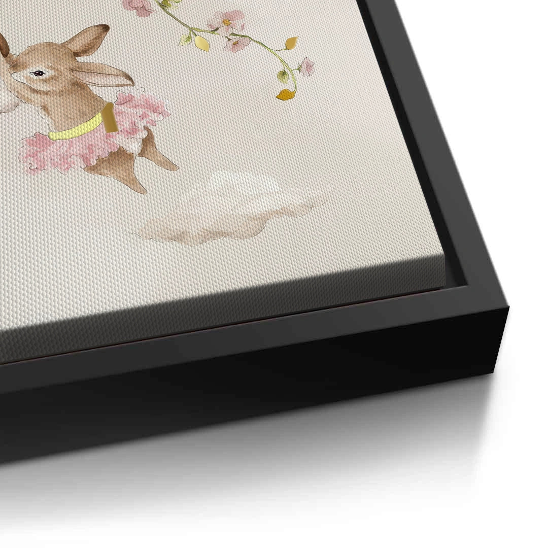 2Ballerina Animal Nursery Set of 3 - Canvas