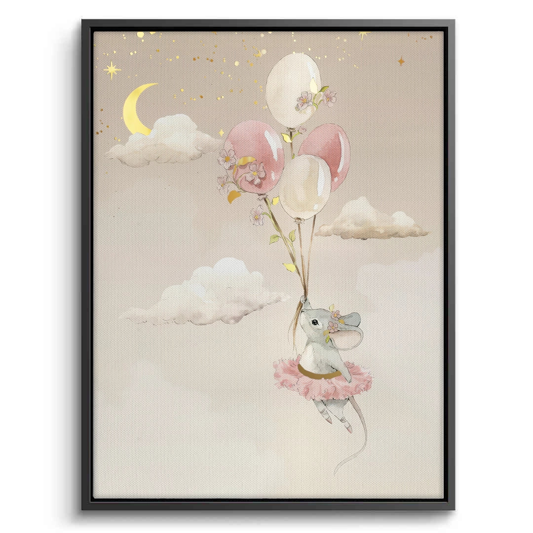 2Ballerina Animal Nursery Set of 3 - Canvas