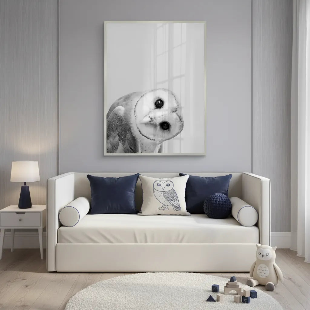 2Barn Owl - Fine Art