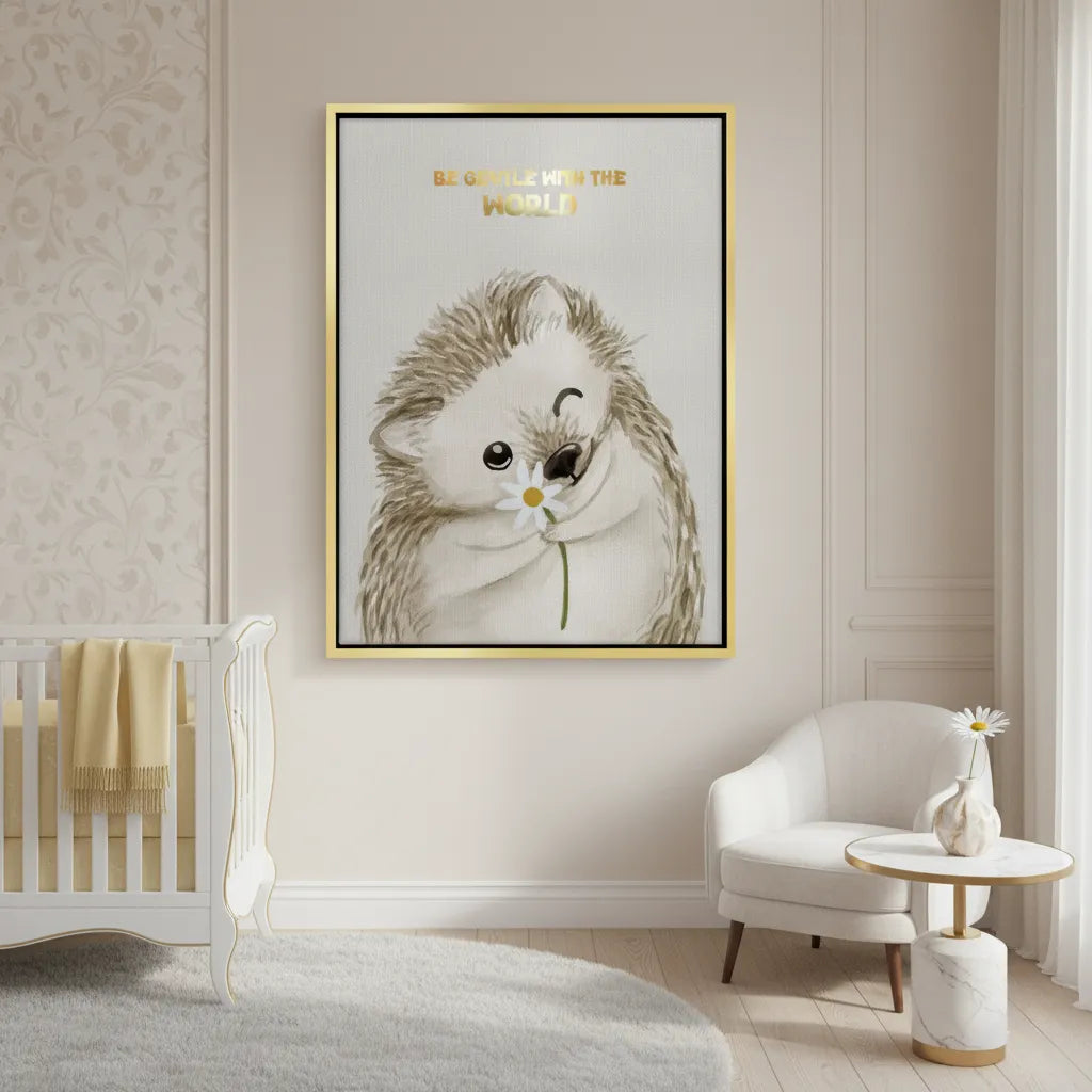 2Be Gentle with the World - Canvas