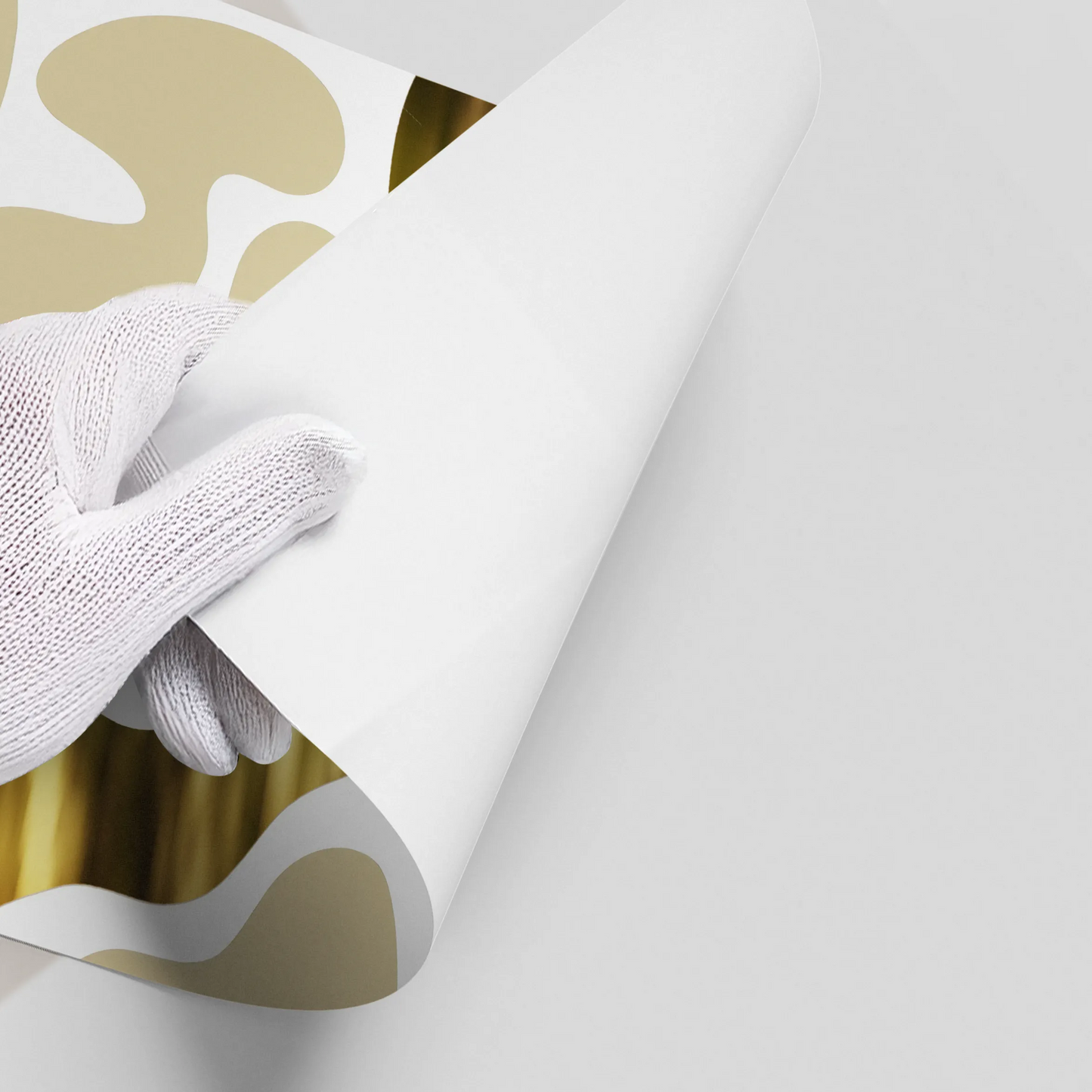 2Biomorphic Gold - Poster