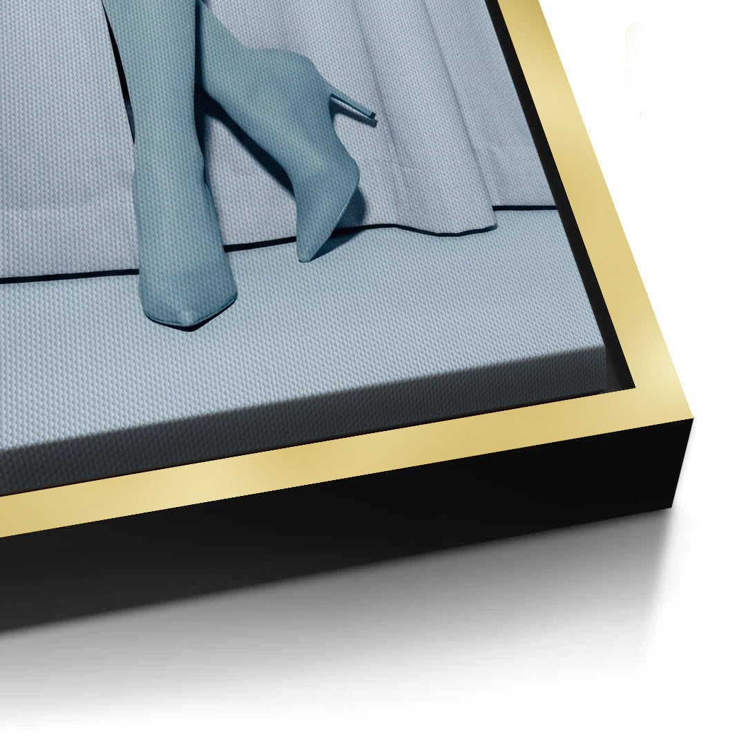 2Blue Heels - Canvas
