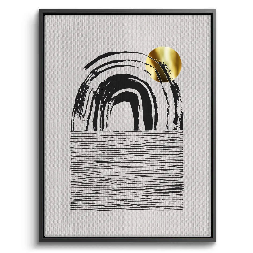 2Bohemian Brushstroke Set of 2 - Canvas