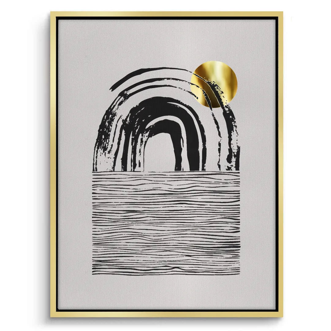 2Bohemian Brushstroke Set of 2 - Canvas