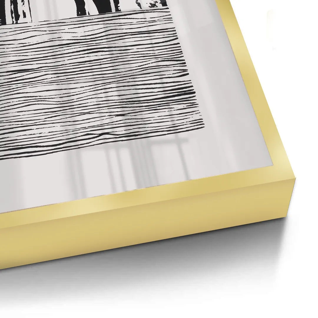 2Bohemian Brushstroke Set of 2 - Fine Art