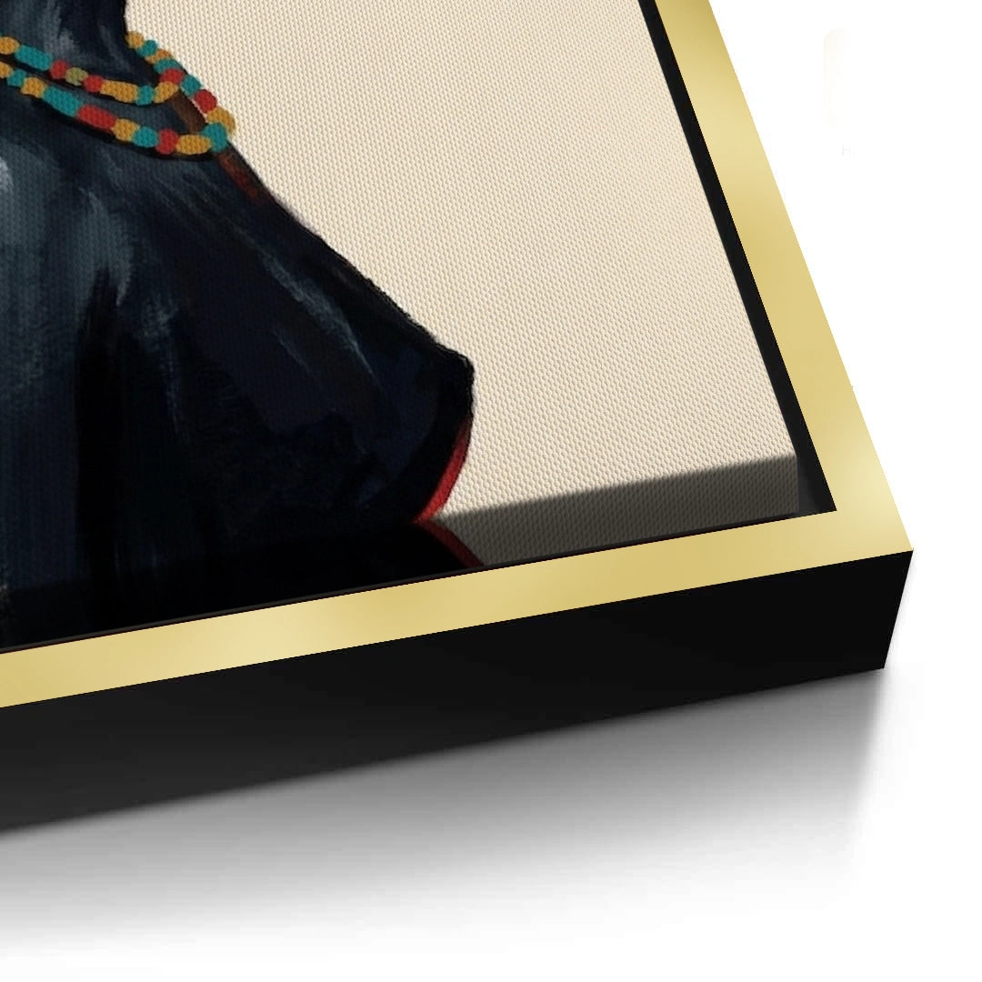 2Boho African Woman - Canvas