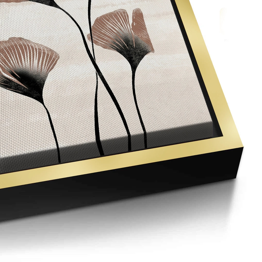 2Boho Ginkgo & Moon - Canvas