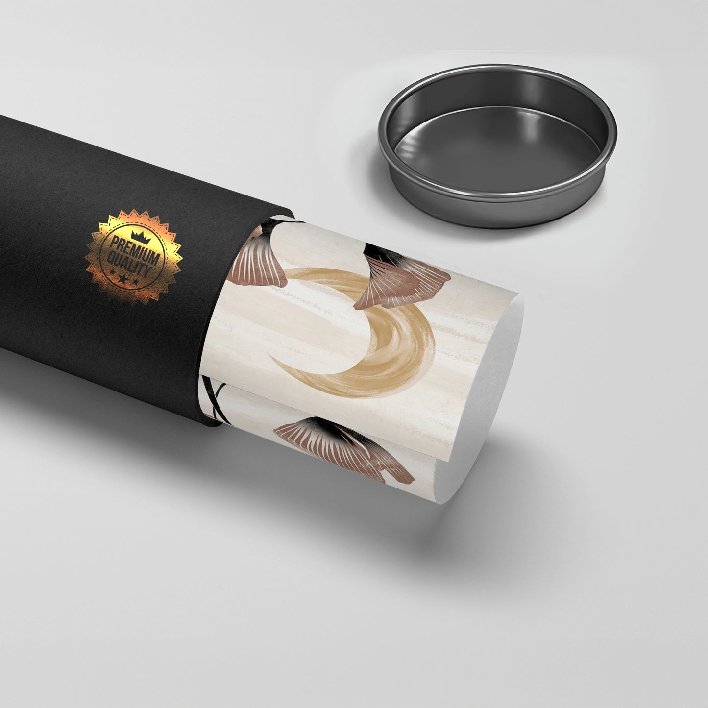 2Boho Ginkgo & Moon - Poster