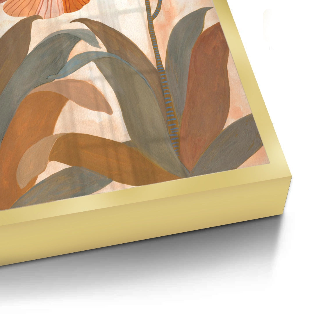 2Boho Terracotta Floral - Fine Art