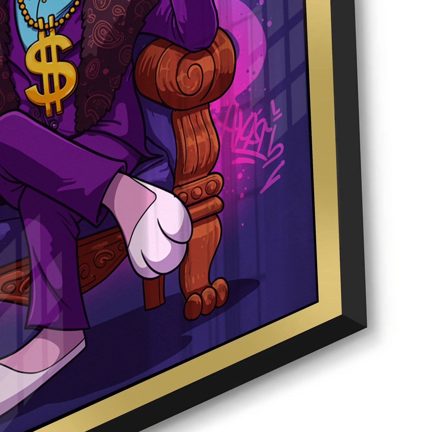 2Boss Bunny - Acrylic