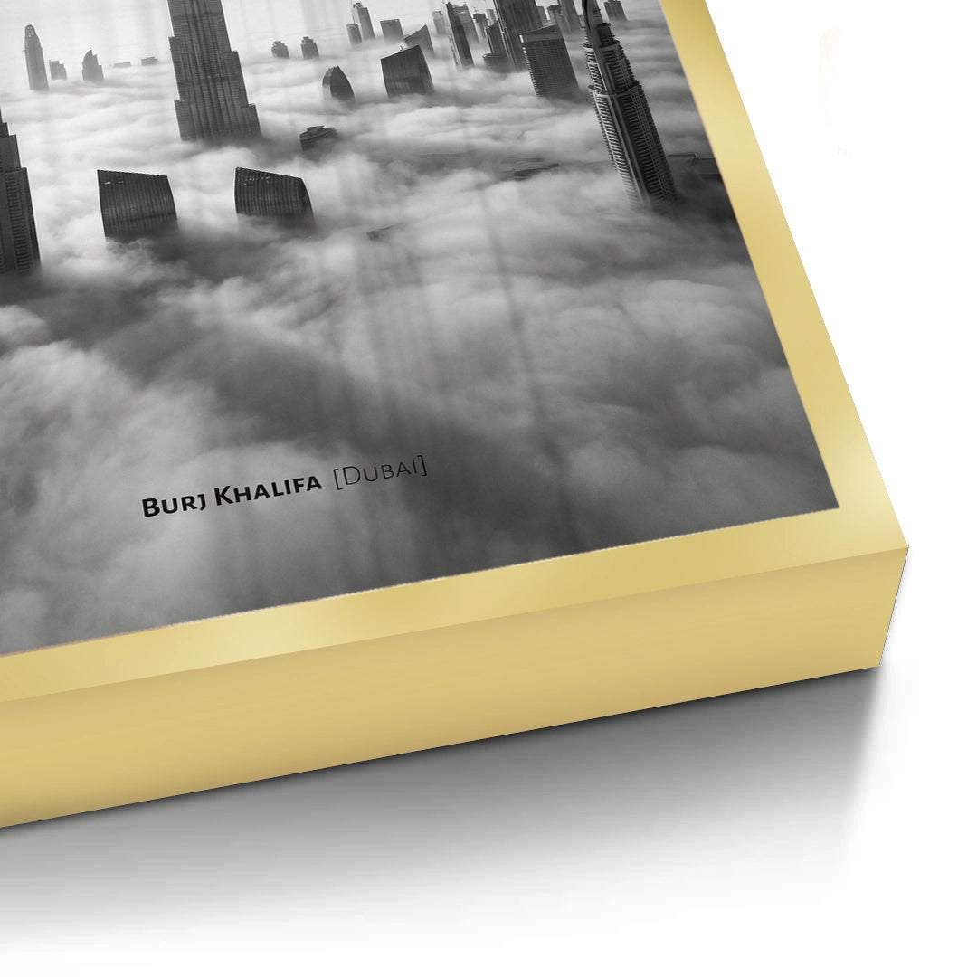 2Burj Khalifa Above the Clouds - Fine Art