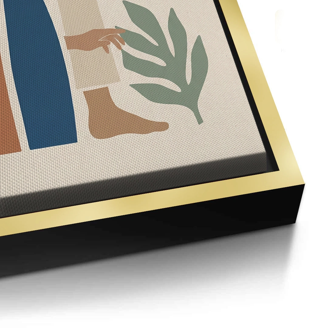 2Calm Botanical Abstract - Canvas