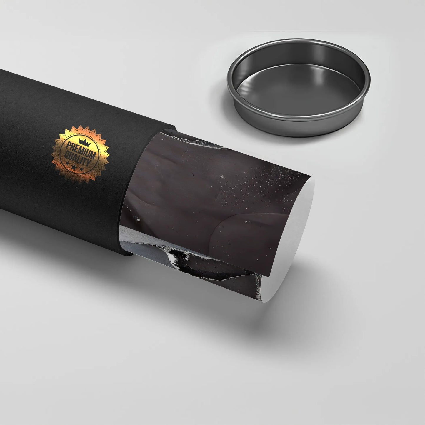 2Charcoal Fluid Set of 2 - Poster