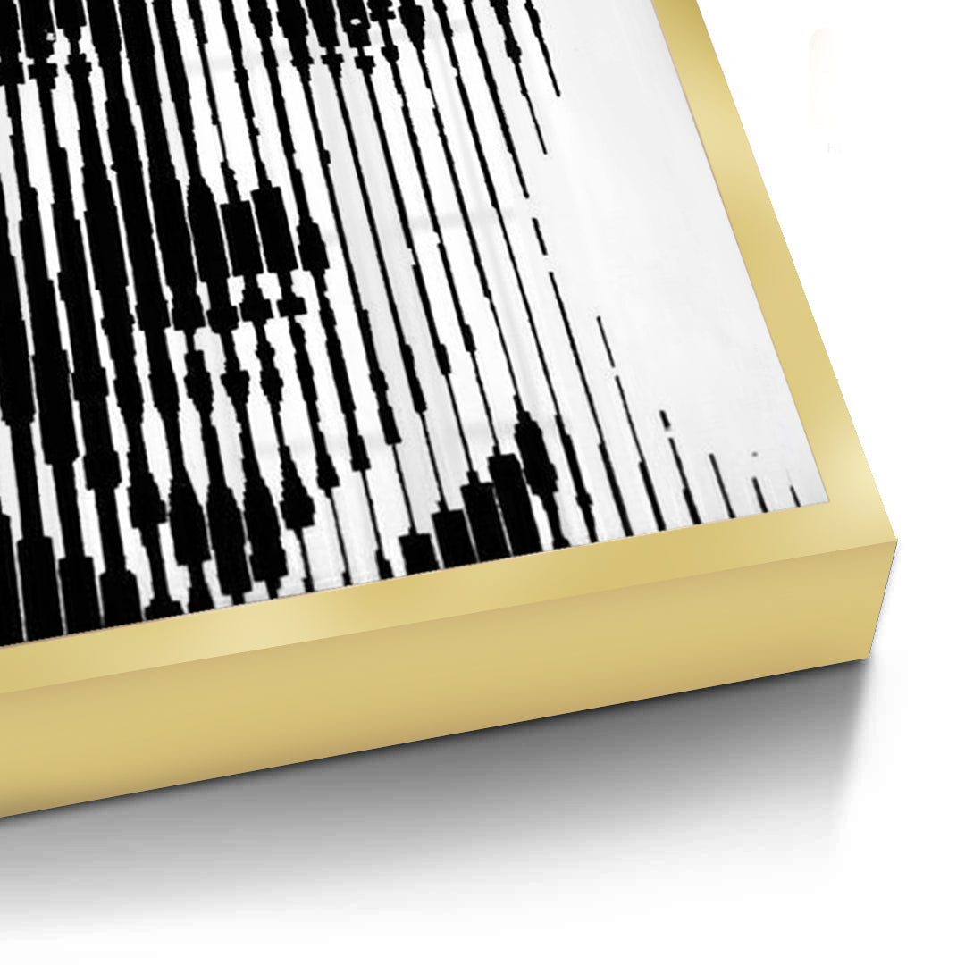 2Charlie Chaplin Glitch Art - Fine Art