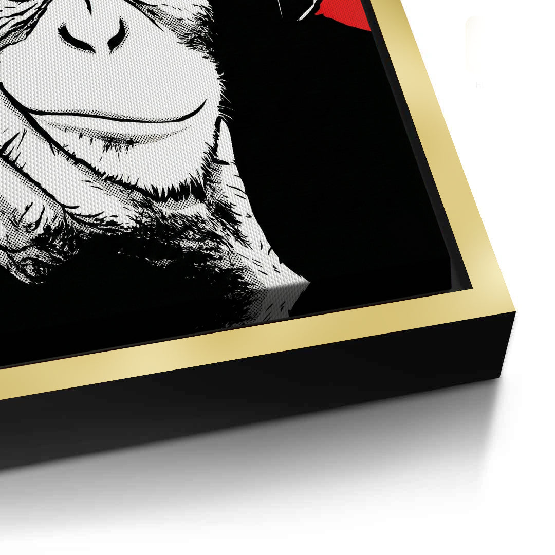 2Chimpanzee DJ - Canvas