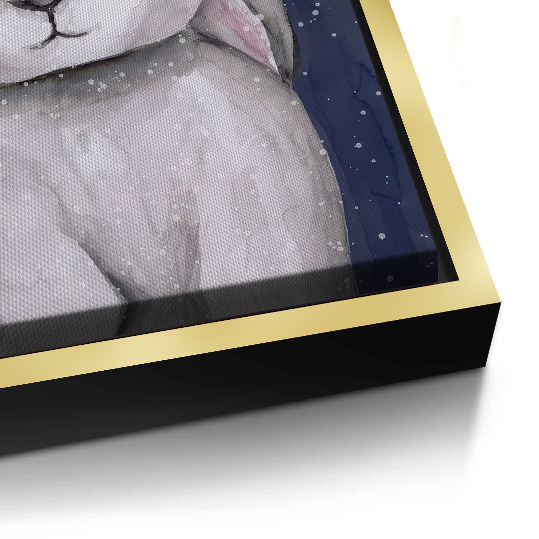 2Christmas Bunny - Canvas