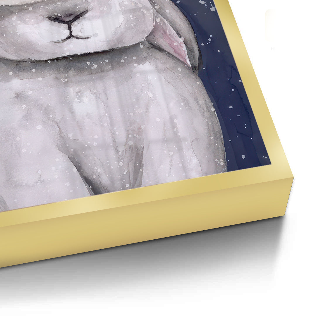 2Christmas Bunny - Fine Art
