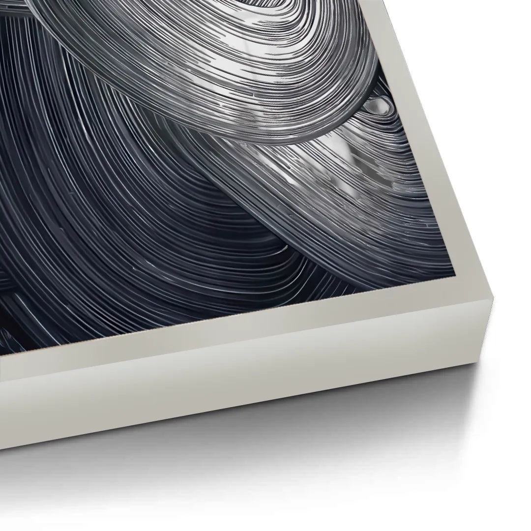 2Chrome Stroke Set of 2 - Fine Art