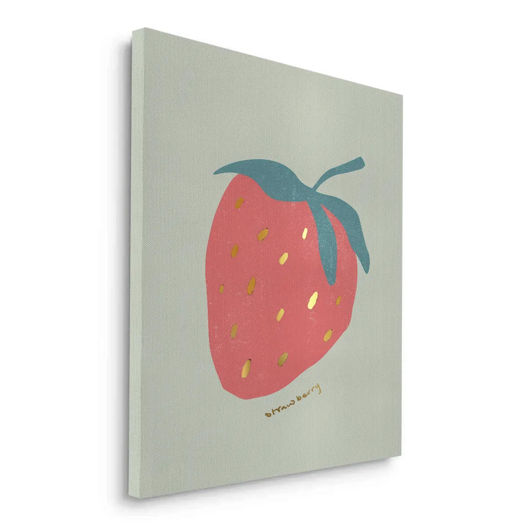 2Cute Strawberry - Canvas
