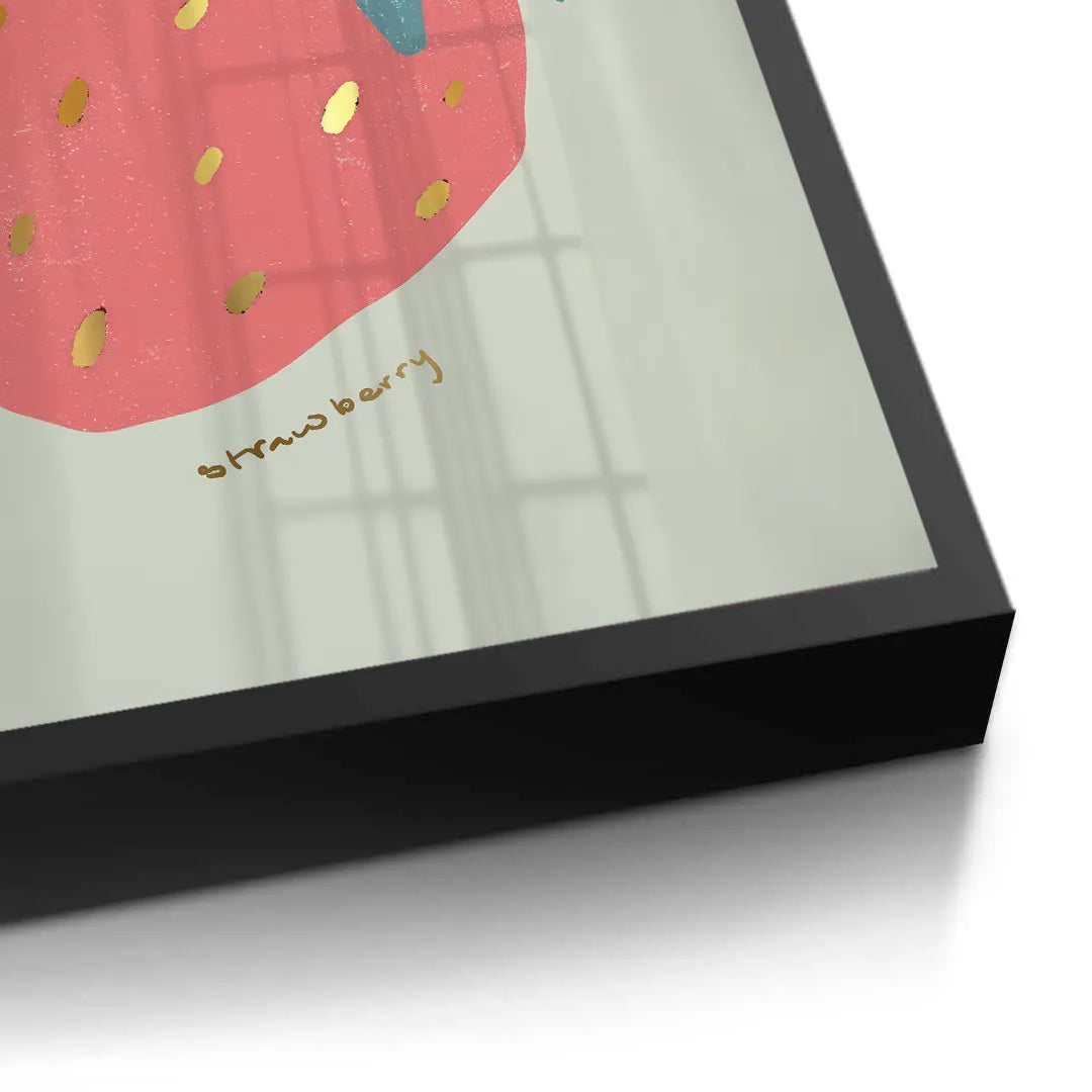 2Cute Strawberry - Fine Art