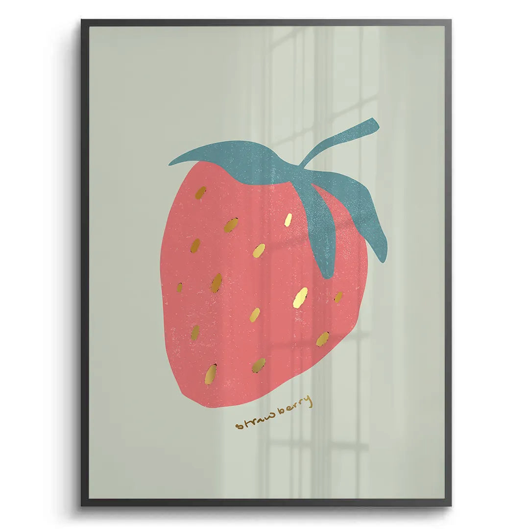 2Cute Strawberry - Fine Art