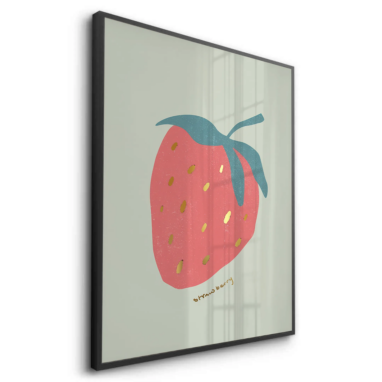 2Cute Strawberry - Fine Art