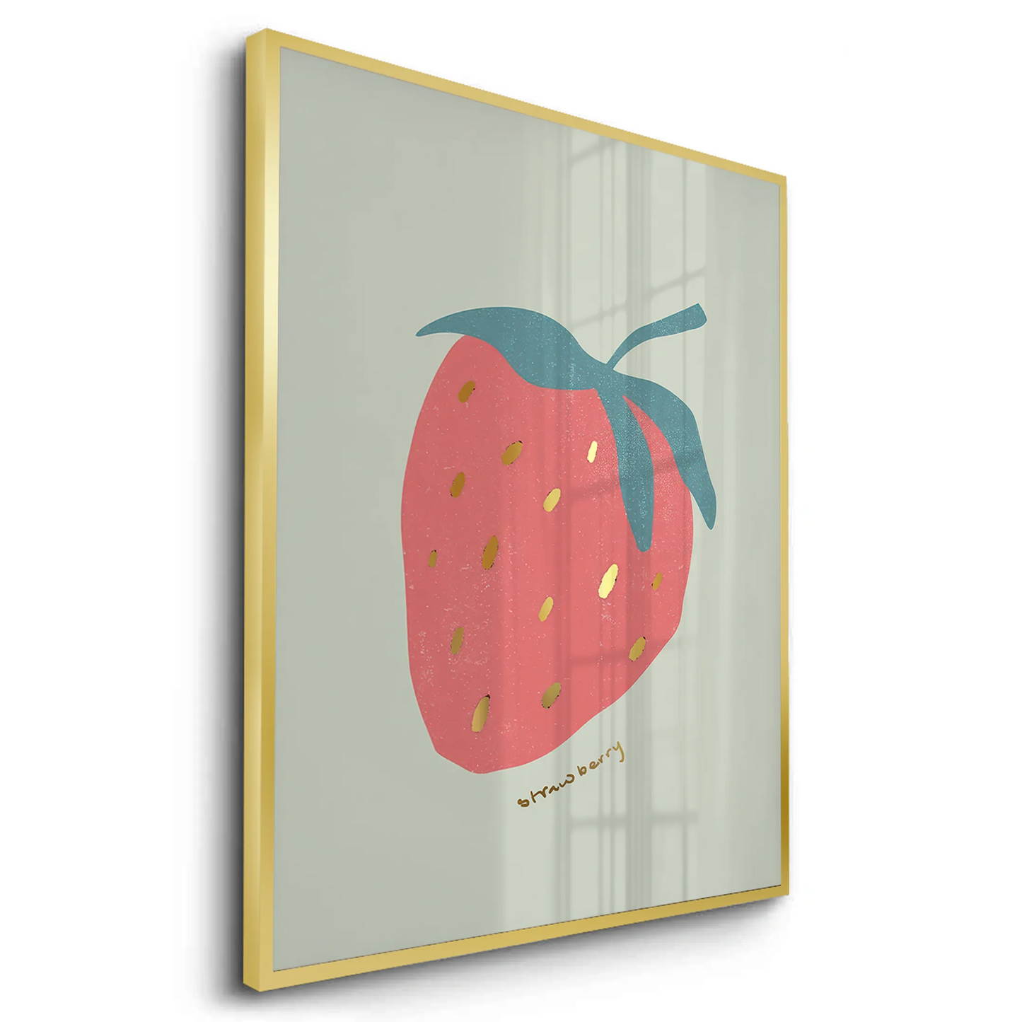 2Cute Strawberry - Fine Art