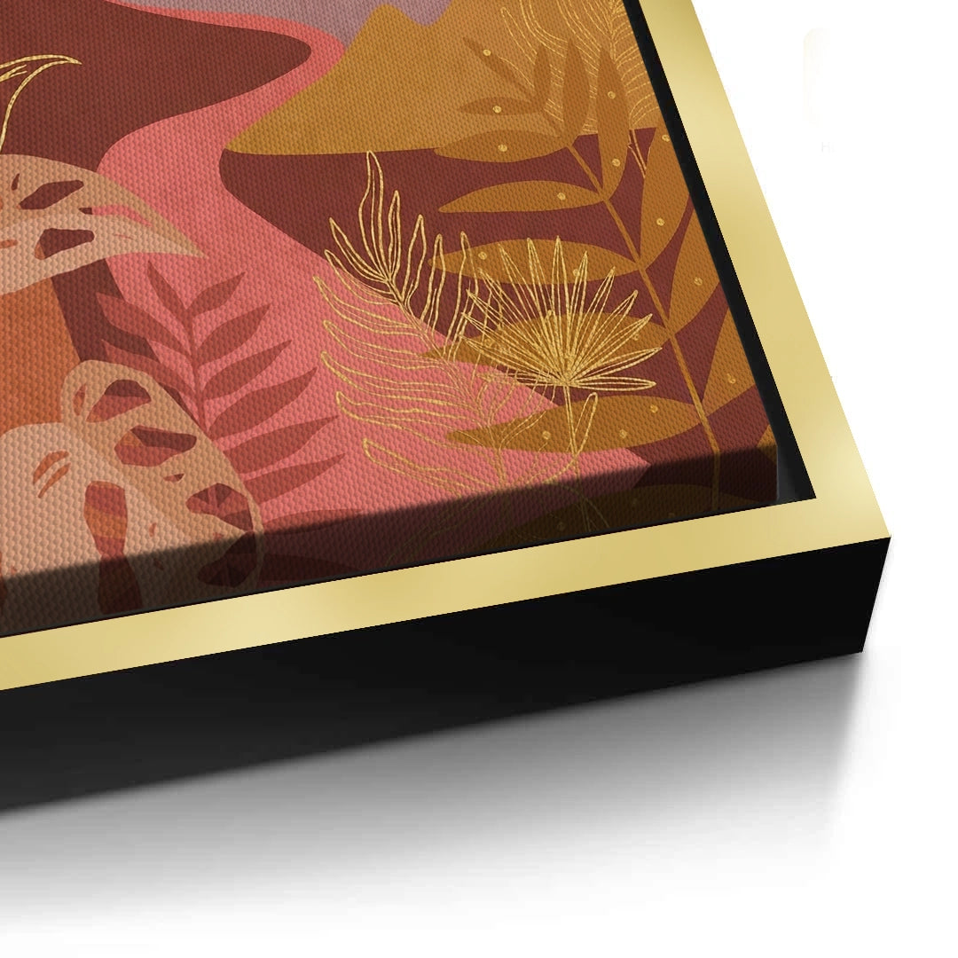 2Desert Sunset Landscape - Canvas