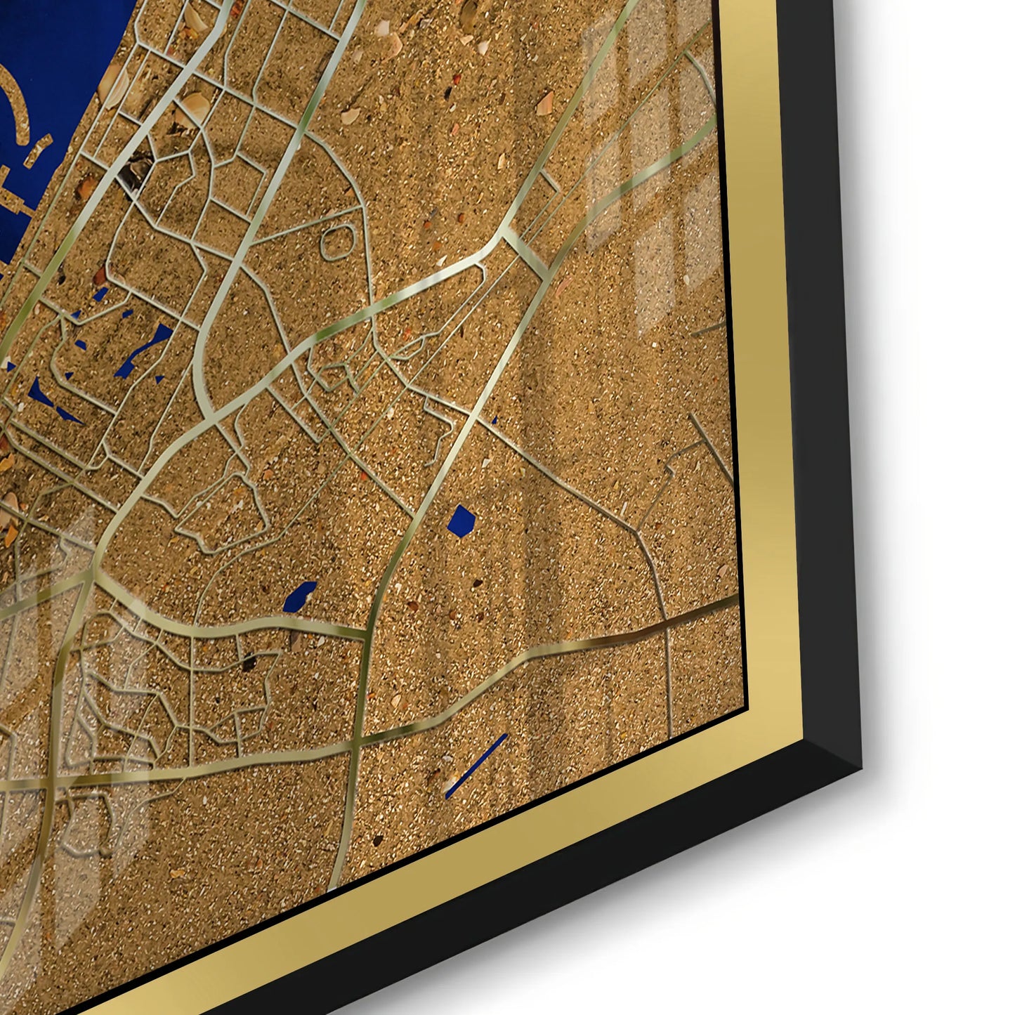 2Dubai Map - Acrylic