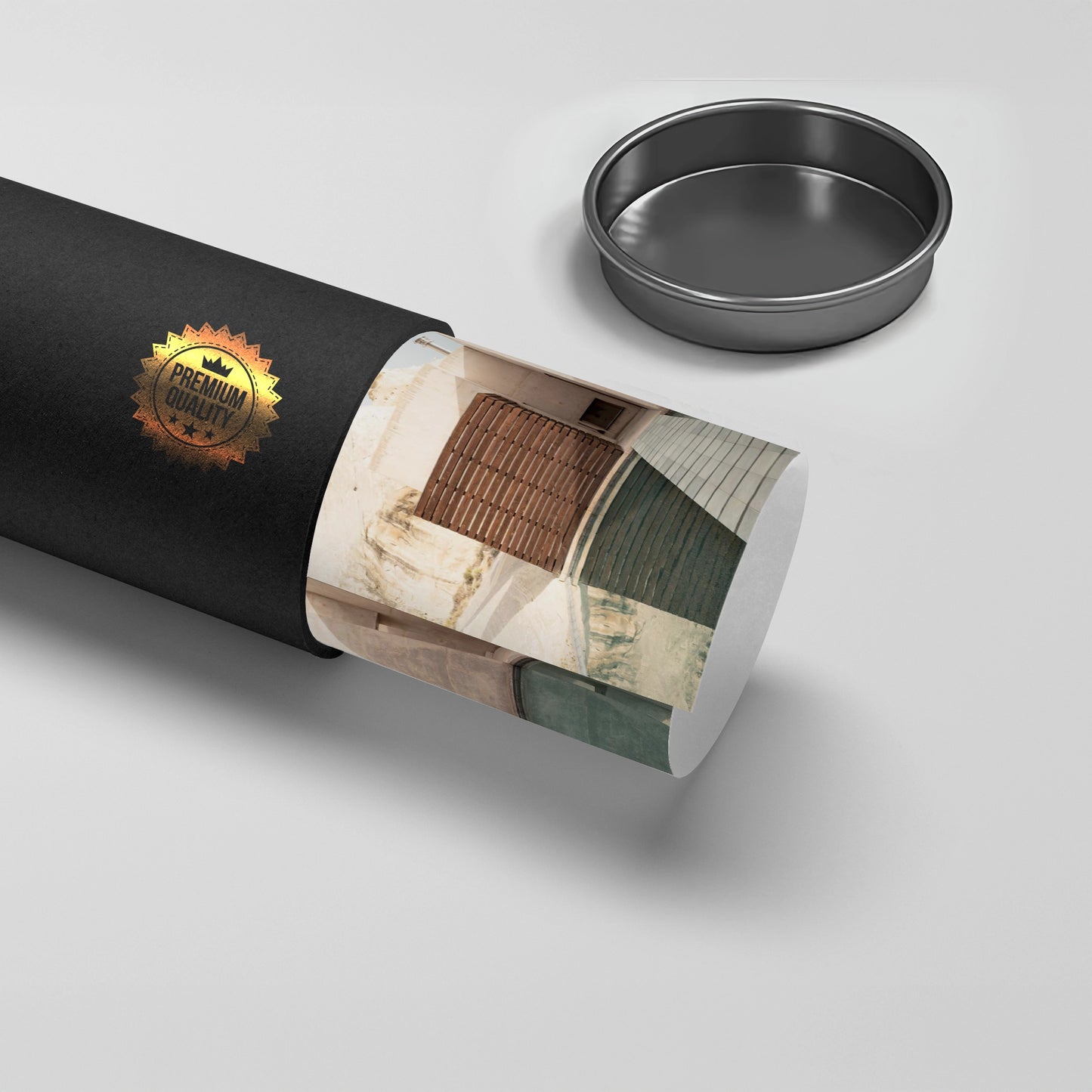 2Earthy Tones Brutalist - Poster