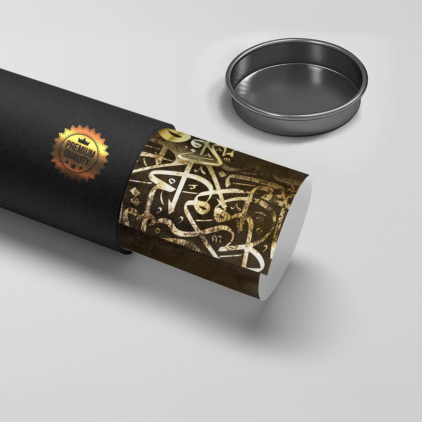 2Floating Arabic Script - Poster