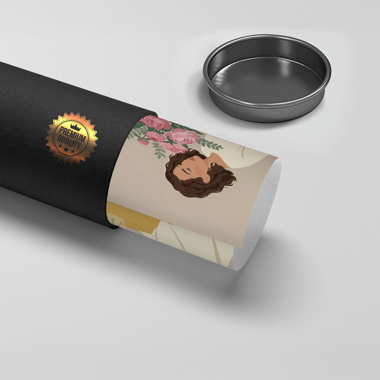 2Floral Serenity - Poster