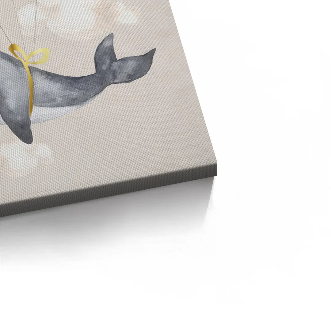 2Flying Whale- Canvas