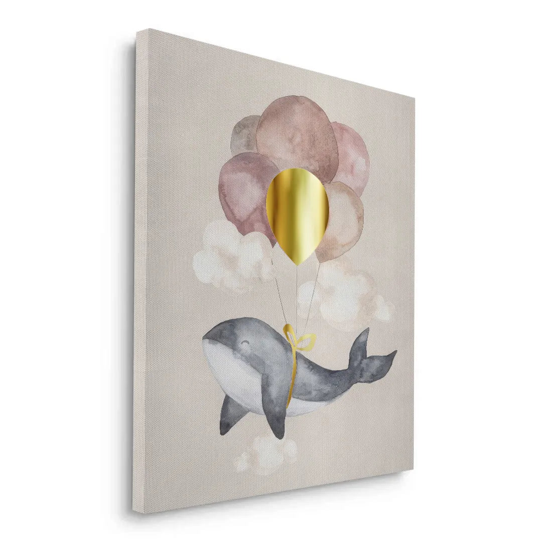 2Flying Whale- Canvas