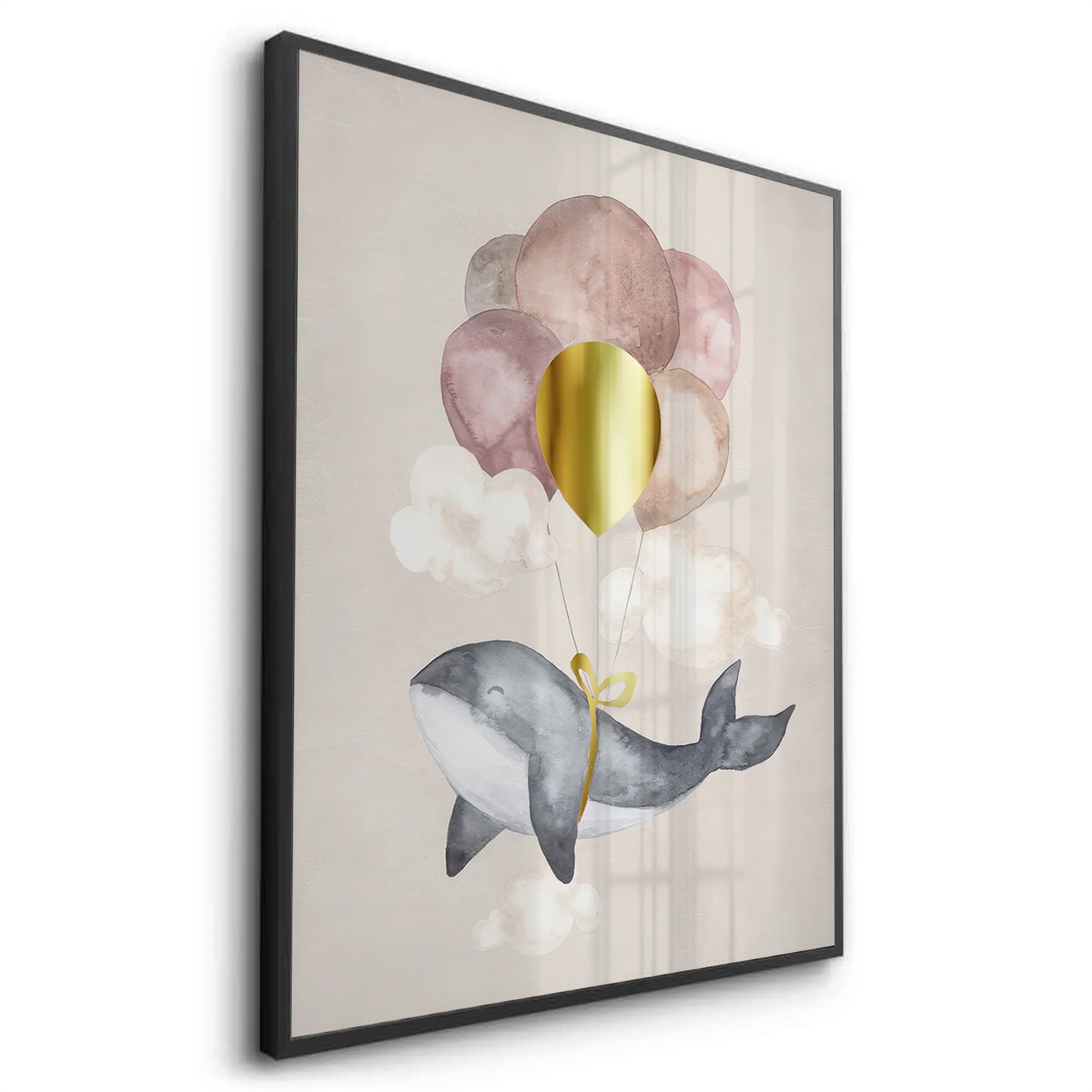 2Flying Whale - Fine Art