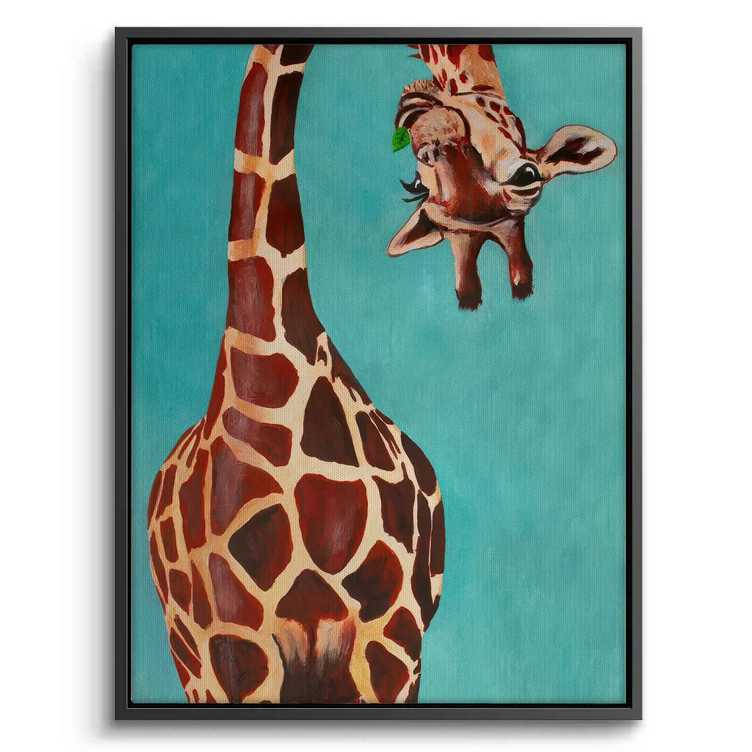 2Funny Giraffe - Canvas