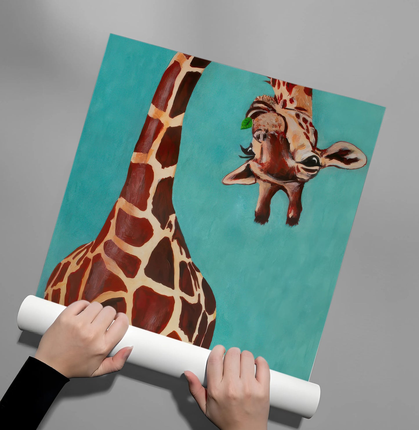 2Funny Giraffe - Poster