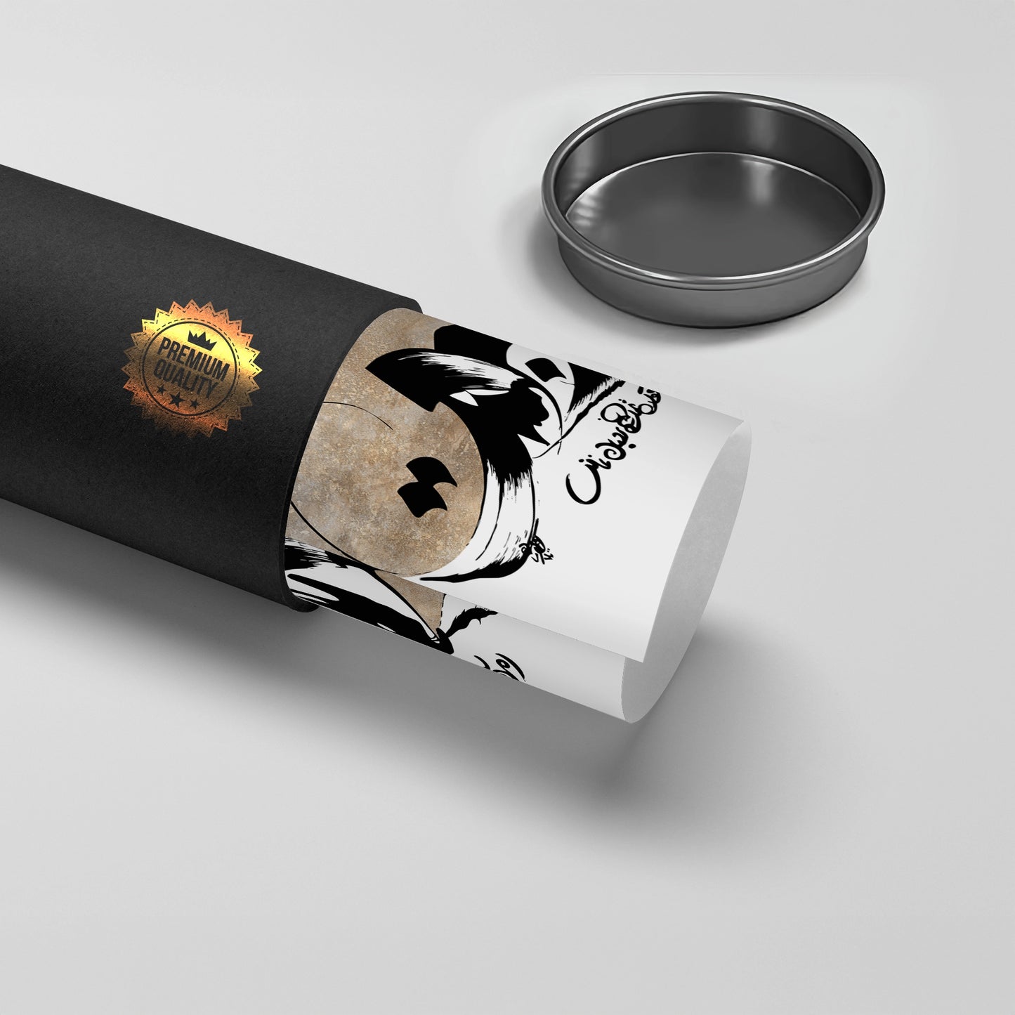 2Geo-Calligraphy Split - Poster