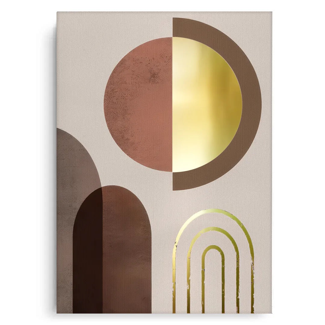 2Geometric Abstract Set 2 - Canvas