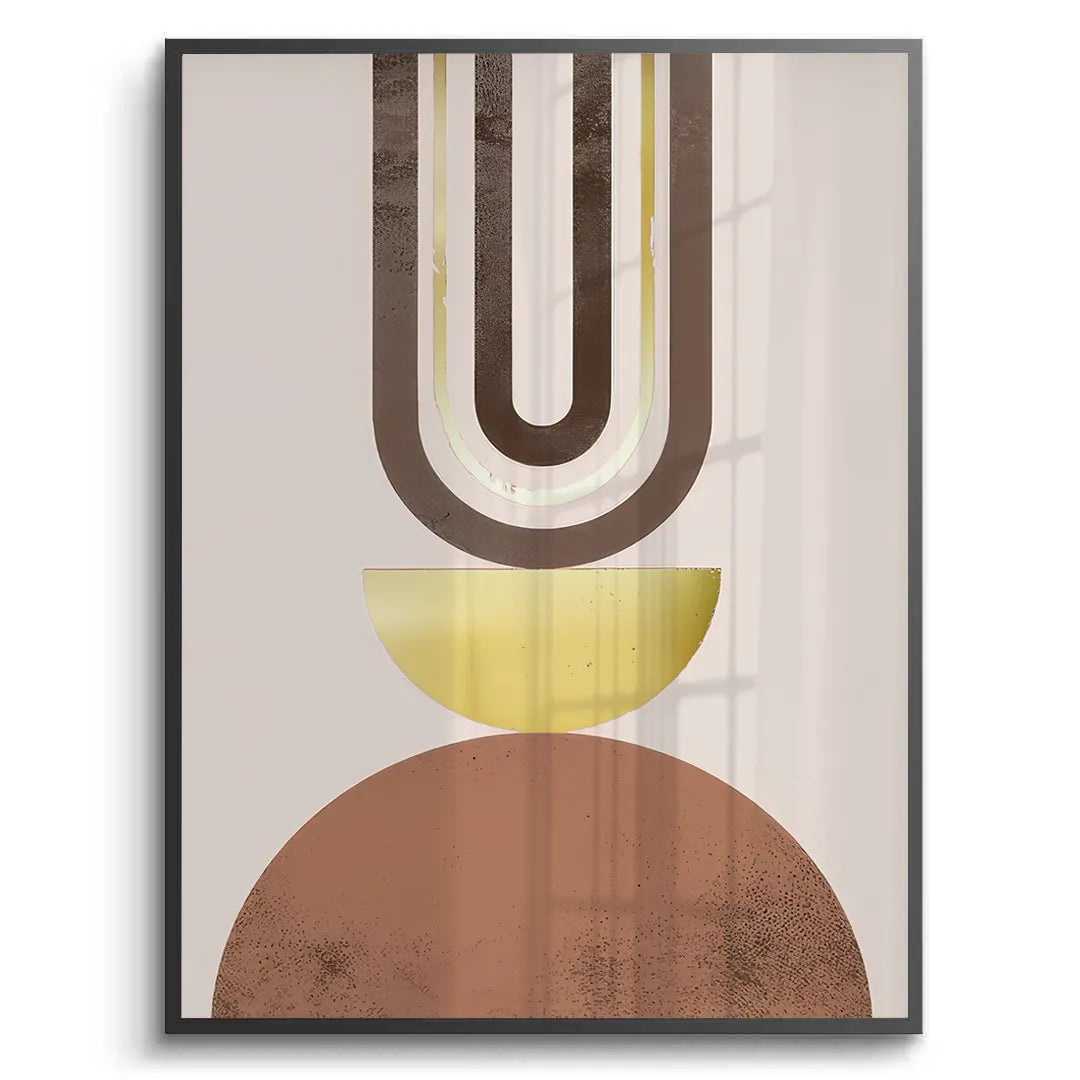 2Geometric Abstract Set 2 - Fine Art