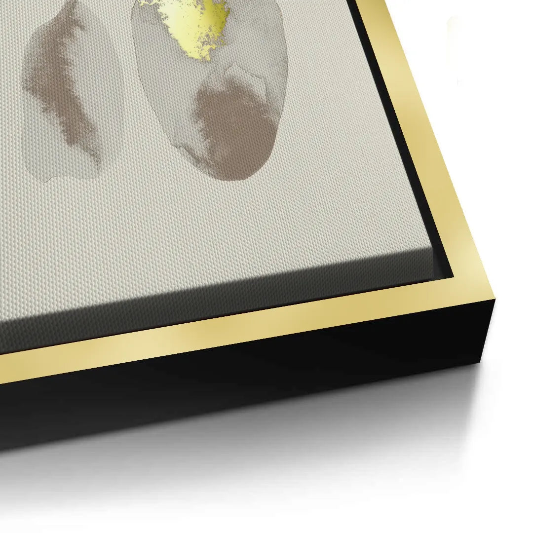 2Geometric Earth Tones Set of 2 - Canvas