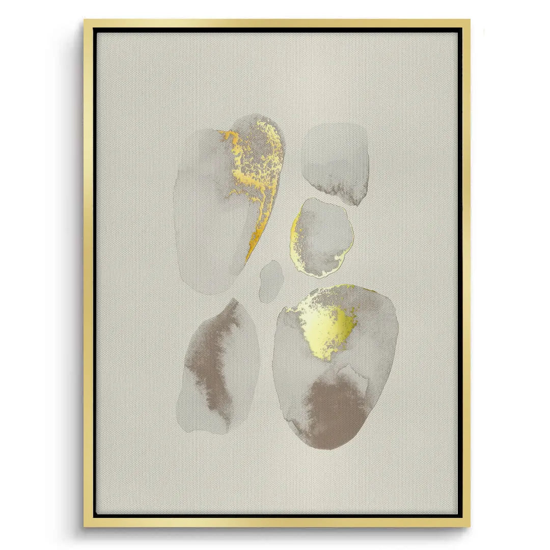 2Geometric Earth Tones Set of 2 - Canvas