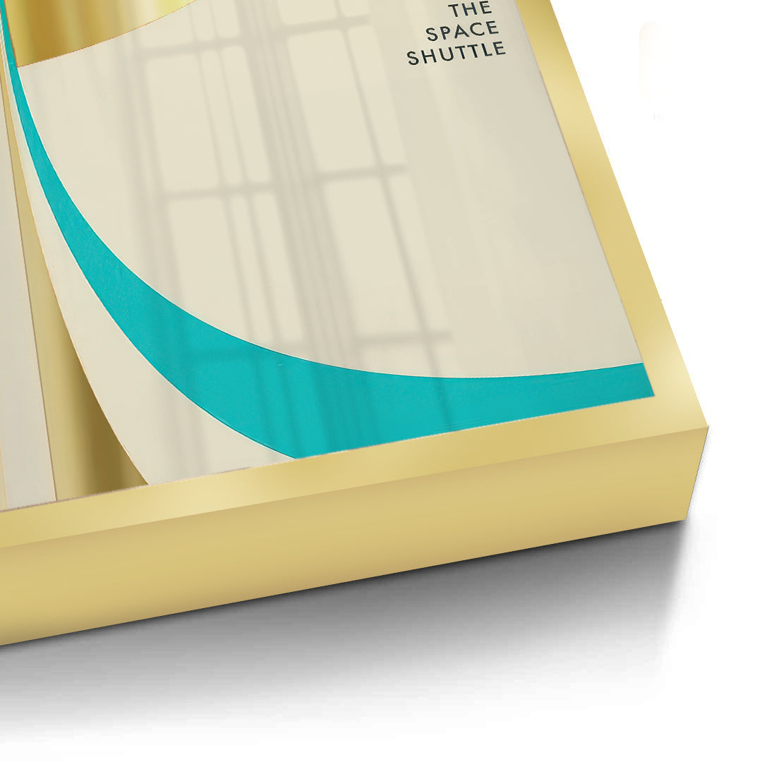 2Geometric Space Shuttle - Fine Art