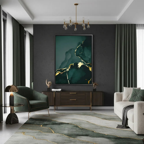 Gilded Jade - Canvas