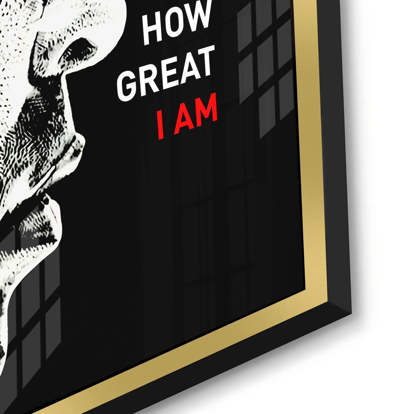 2Mohammud ali - Acrylic